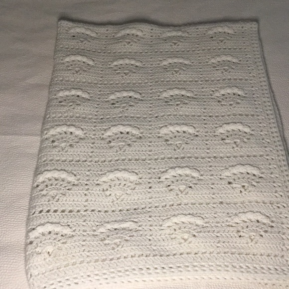 HAND MADE CROCHETED SOFA BLANKET